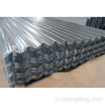 4x8 Galvanizli Oluklu Levha